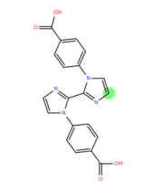4，4 ' - ( 1H，1 ' H - [ 2，2 ' -聯(lián)咪唑] - 1，1 ' -二?；?二苯甲酸 