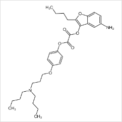 2-丁基-3-[4-（3-（二丁氨基）丙基）苯甲?；?-5-氨基苯并呋喃草酸鹽|851014-95-4 