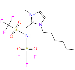 1-己基-2,3-二甲基咪唑雙(三氟甲磺?；?亞胺鹽|384347-22-2 