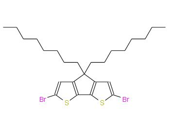 2,6-二溴-4,4-二辛基環(huán)戊并[2,1-B:3,4-B']二噻吩 | 478404-10-3 