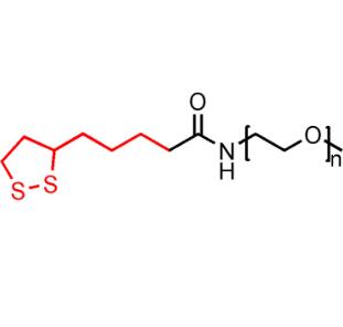 甲氧基聚乙二醇硫辛酸,甲氧基PEG硫辛酸,mPEG-LA，MPEG-Thioctic acid 