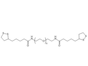 硫辛酸聚乙二醇硫辛酸,硫辛酸PEG硫辛酸LA-PEG-LA，Thioctic acid-PEG-Thioctic acid 