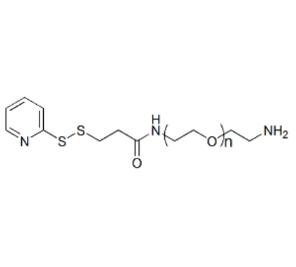 巰基吡啶聚乙二醇氨基,巰基吡啶PEG氨基OPSS-PEG-Amine，OPSS-PEG-NH2 