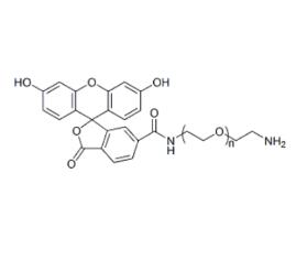 熒光素聚乙二醇氨基，熒光素PEG氨基Fluorescein PEG Amine, FITC-PEG-NH2 