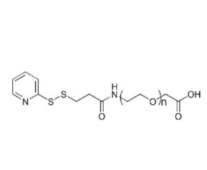 巰基吡啶聚乙二醇羧基，巰基吡啶PEG羧基OPSS-PEG-Acid，OPSS-PEG-COOH 