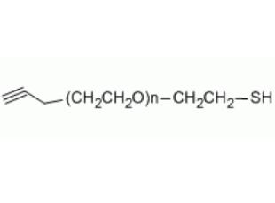 炔烴聚乙二醇巰基，炔烴PEG巰基Alkyne PEG Thiol, ALK-PEG-SH 