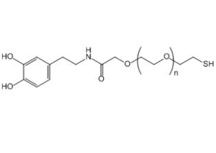 多巴胺聚乙二醇巰基，多巴胺PEG巰基Dopamine-PEG-Thiol，Dopamine-PEG-SH 