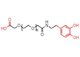 多巴胺聚乙二醇羧基，多巴胺PEG羧基Dopamine-PEG-Acid，Dopamine-PEG-COOH 