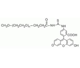 熒光素PEG活性酯Fluorescein PEG NHS, FITC-PEG-SCM；熒光素聚乙二醇活性酯 