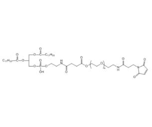 二油酰磷脂酰乙醇胺PEG馬來酰亞胺DOPE-PEG-Maleimide, DOPE-PEG-MAL；二油酰磷脂酰乙醇胺聚乙二醇馬來酰亞胺 