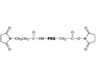 活性酯PEG馬來(lái)酰亞胺NHS-PEG-Maleimide，SCM-PEG-MAL；活性酯聚乙二醇馬來(lái)酰亞胺 