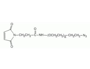 疊氮PEG馬來(lái)酰亞胺Azido-PEG-Maleimide，N3-PEG-MAL;疊氮聚乙二醇馬來(lái)酰亞胺 