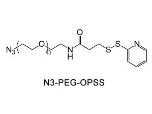 巰基吡啶PEG疊氮OPSS-PEG-Azido，OPSS-PEG-N3;巰基吡啶聚乙二醇疊氮 