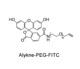 熒光素PEG炔基FITC-PEG-Alkyne，F(xiàn)ITC-PEG-ALK,熒光素聚乙二醇炔基 