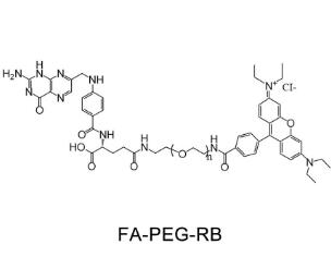 羅丹明PEG葉酸RB-PEG-Folic acid，RB-PEG-FA,羅丹明聚乙二醇葉酸 