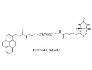 芘丁酸PEG生物素Pyrene-PEG-BIOTIN，Pyrene-PEG-BIOTIN,芘丁酸聚乙二醇生物素 